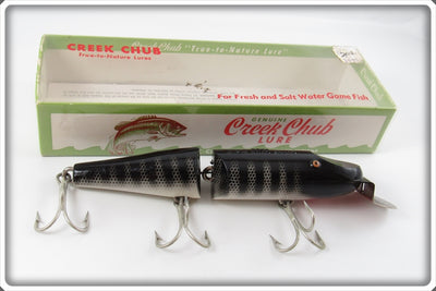 Creek Chub Black Scale Jointed Husky Pikie Lure 3033 In Box
