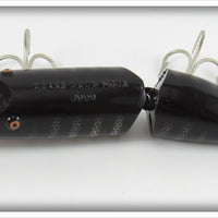 Creek Chub Black Scale Jointed Husky Pikie 3033 In Box