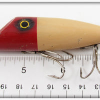 Jack Carnes Lures Red & White Fancy Dancer In Box