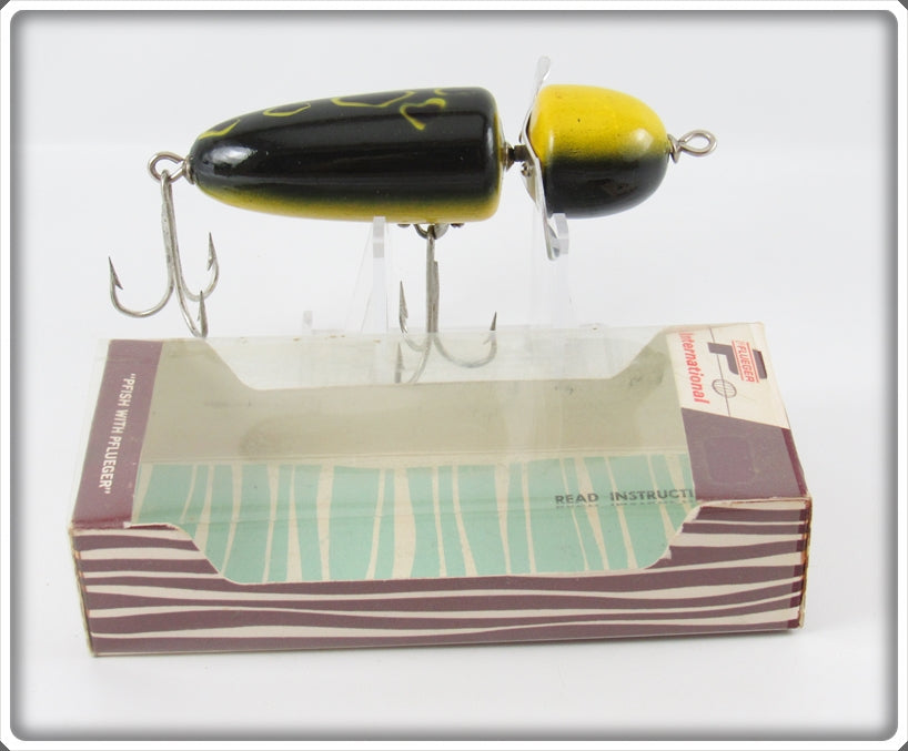 Vintage Pflueger Frog Spot Globe Bait 3745 In Box 
