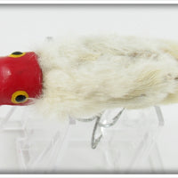 Lucky Bunny Bait Co Red & White Lucky Bunny In Box