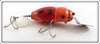 Creek Chub Orange Deep Diving Midget Beetle 6053 DD 