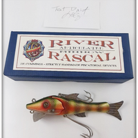 J.H. Cummings River Rascal Articulated Minnow Lure In Box