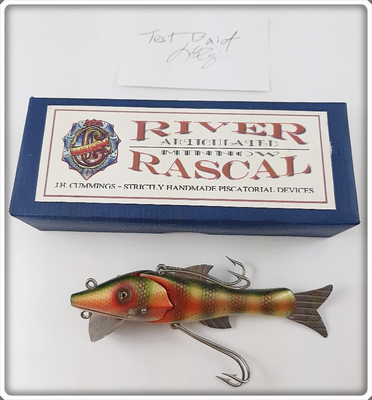 J.H. Cummings River Rascal Articulated Minnow Lure In Box