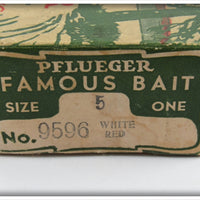 Pflueger Red & White Mustang 9596 In Box