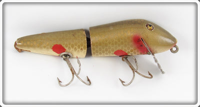Creek Chub Fisherman Altered Jointed Yellow Sucker Lure 3900Y