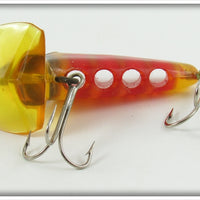 American Products Co Yellow & Red Gurgling Joe Large Mouth Chub In Tube
