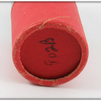 American Products Co Yellow & Red Gurgling Joe Large Mouth Chub In Tube