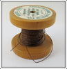 Abercrombie & Fitch Big Game Linen Wooden Line Spool In Box