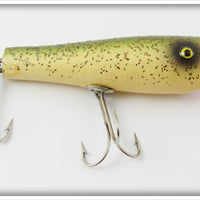 Arnold Tackle Corp White & Green Flitter Skipper Type Lure