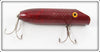 Vintage Michigan Made Red Brighte Eye Lure