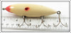 Coldwater Bait Co Red & White Eureka Wiggler