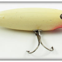 Coldwater Bait Co Red & White Glass Eye Coldwater Wiggler Lure