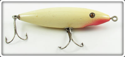 Coldwater Bait Co Red & White Glass Eye Coldwater Wiggler Lure