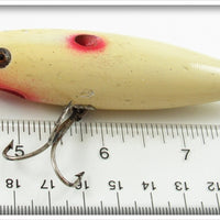 Coldwater Bait Co Red & White Glass Eye Coldwater Wiggler
