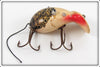 Vintage Bud Stewart White Crippled Mouse Lure