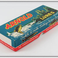 Arnold Tackle Corp Pink & Blue Fireplug Bass Oreno In Box