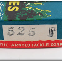 Arnold Tackle Corp Pink & Blue Fireplug Bass Oreno In Box