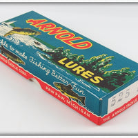 Arnold Tackle Corp Pink & Blue Fireplug Bass Oreno In Box