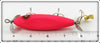 Arnold Tackle Corp Fluorescent Red Fireplug Wounded Minnow In Box