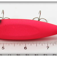 Arnold Tackle Corp Fluorescent Red Fireplug Wounded Minnow In Box