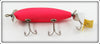 Arnold Tackle Corp Fluorescent Red Fireplug Wounded Minnow In Box