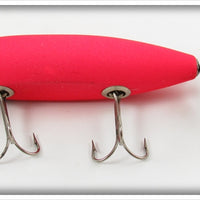 Arnold Tackle Corp Fluorescent Red Fireplug Wounded Minnow In Box
