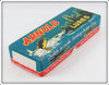 Arnold Tackle Corp Fluorescent Red Fireplug Wounded Minnow In Box