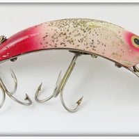 Lucky Strike Red & White With Flitter Flutterfish Lure