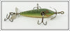 Heddon Green Crackleback Fancy Back High Forehead 100 Minnow 