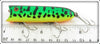 Heddon Fluorescent Green Crawdad Lucky 13 2500 GRA