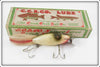 Vintage Creek Chub Silver Flash Husky Dinger Lure 5718 In Box