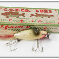 Vintage Creek Chub Silver Flash Husky Dinger Lure 5718 In Box