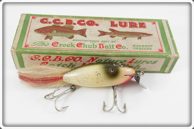 Vintage Creek Chub Silver Flash Husky Dinger Lure 5718 In Box