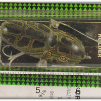Heddon Natural Leopard Frog Crazy Crawler On Card 9120 NF