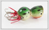 Bud Stewart Green Frog Pad Hopper In Box