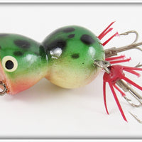 Bud Stewart Green Frog Pad Hopper In Box
