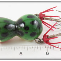 Bud Stewart Green Frog Pad Hopper In Box