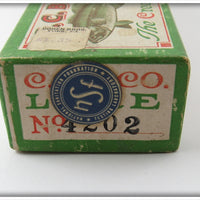 Creek Chub Red Head White Jointed Midget Pikie Empty Box