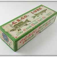 Creek Chub Red Head White Jointed Midget Pikie Empty Box