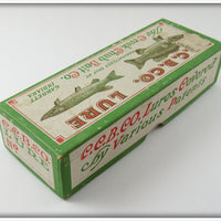 Creek Chub Red Head White Jointed Midget Pikie Empty Box