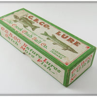 Creek Chub Red Head White Jointed Midget Pikie Empty Box