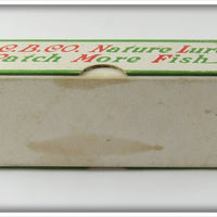 Creek Chub Red Head White Jointed Midget Pikie Empty Box