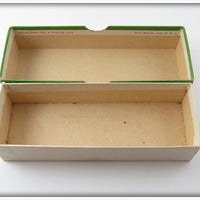 Creek Chub Red Head White Jointed Midget Pikie Empty Box