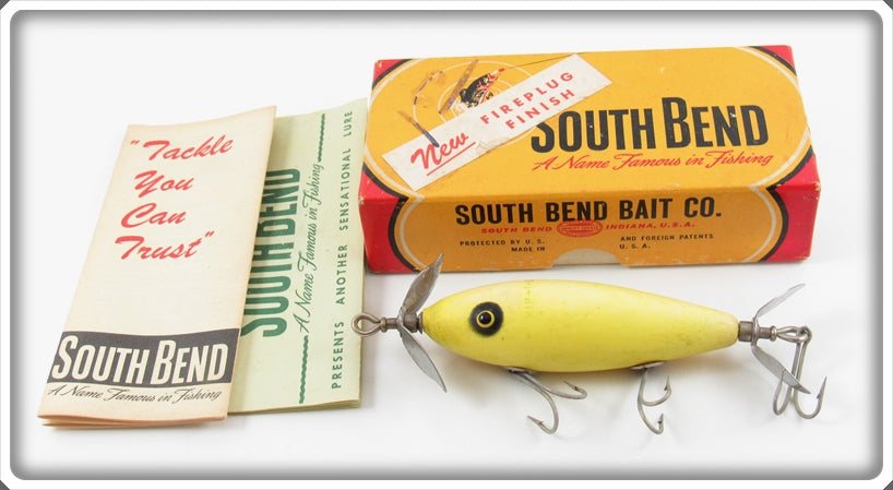 South Bend Saturn Green Nip-I-Diddee Lure In Box 910 SG For