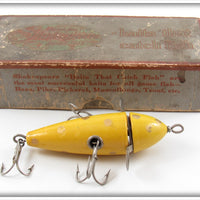 Shakespeare Solid Yellow Gold Spots Spinner Lure In Box 4SYS