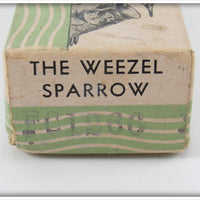 The Weezel Bait Co Brown Weezel Sparrow In Box