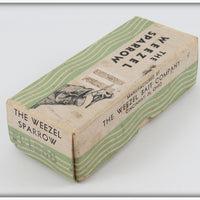 The Weezel Bait Co Brown Weezel Sparrow In Box