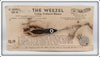 The Weezel Bait Co Black Weezel Casting Feathered Minnow Lure On Card