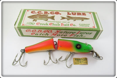 CCBC Unfished Rainbow Fire Jointed Snook Pikie In Correct Box 5531